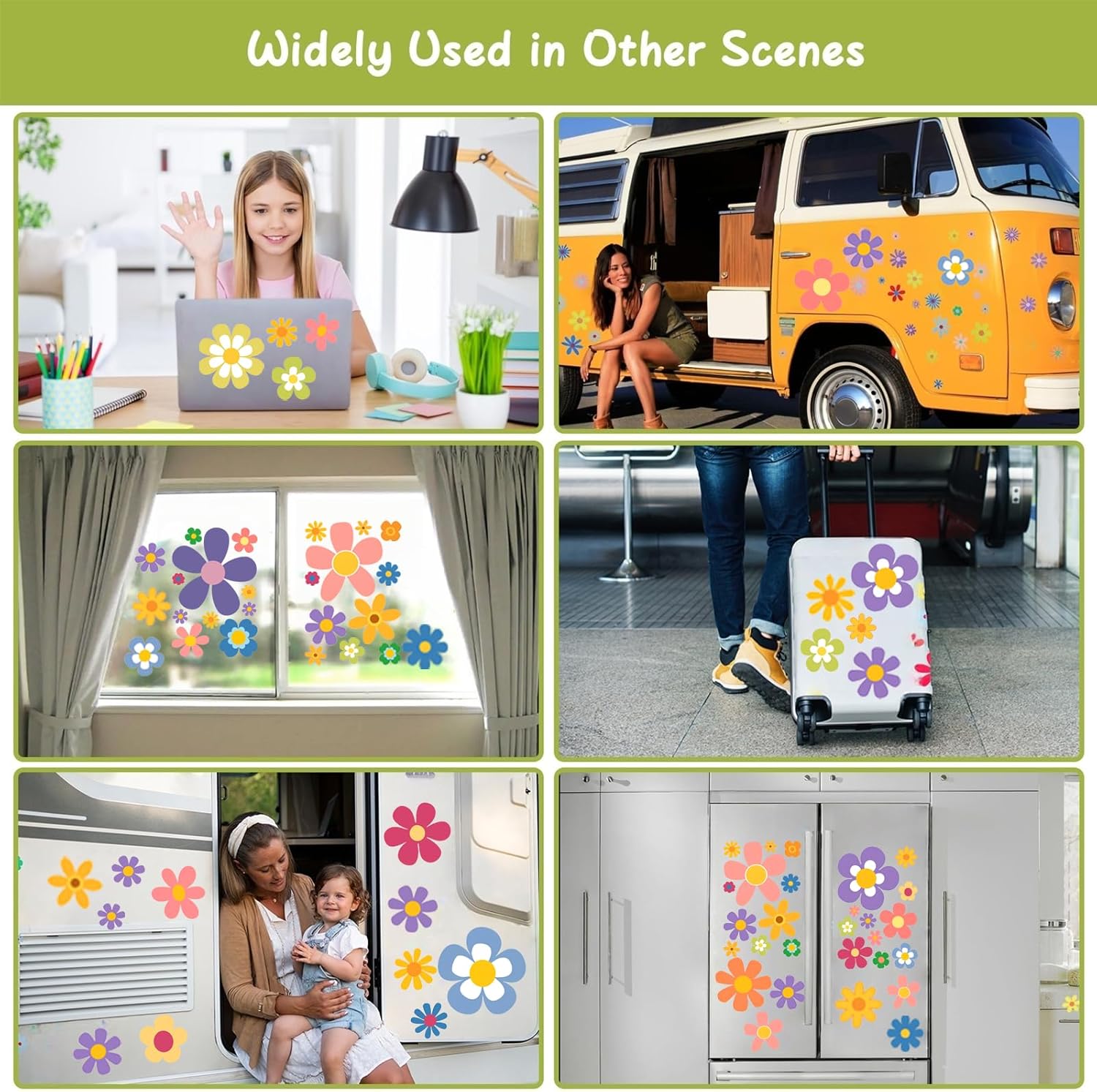 Thumbnail 5 de Blumen Autoaufkleber 88 PCS für Karosserie