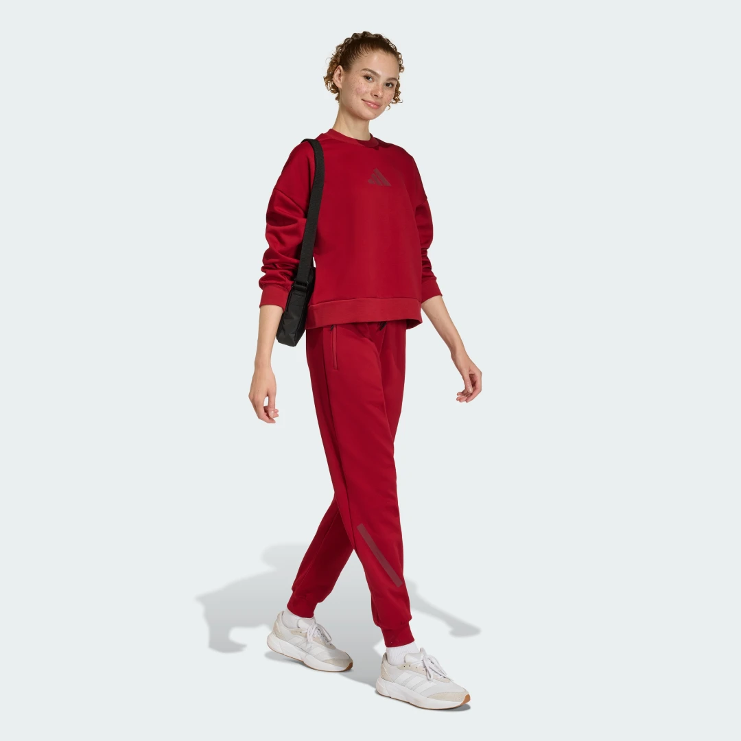 Thumbnail 2 de Pantalón adidas Z.N.E. en Burgundy