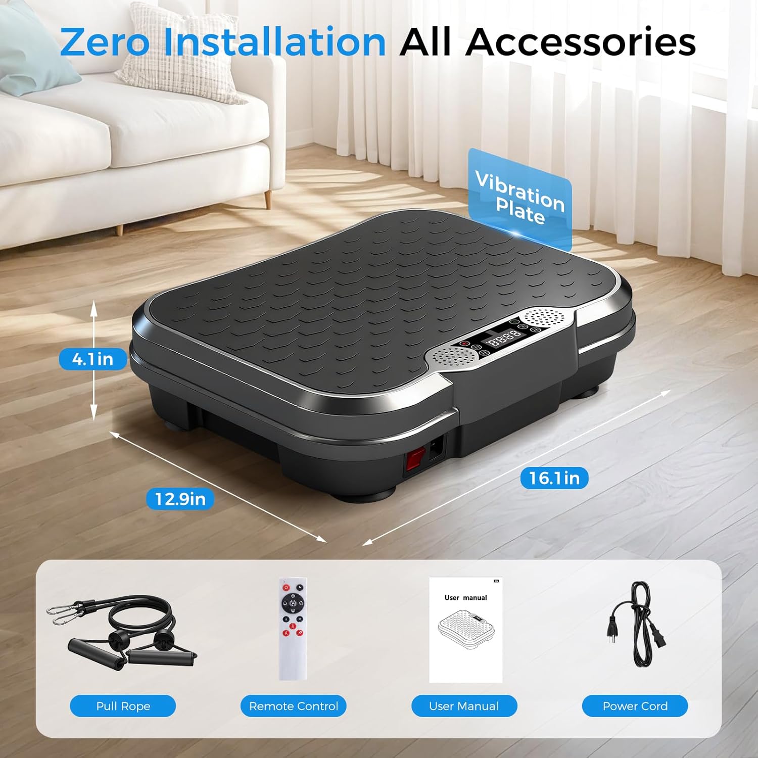 Thumbnail 6 de AoraPulse Vibration Plate 400 lb capacity 🏋
