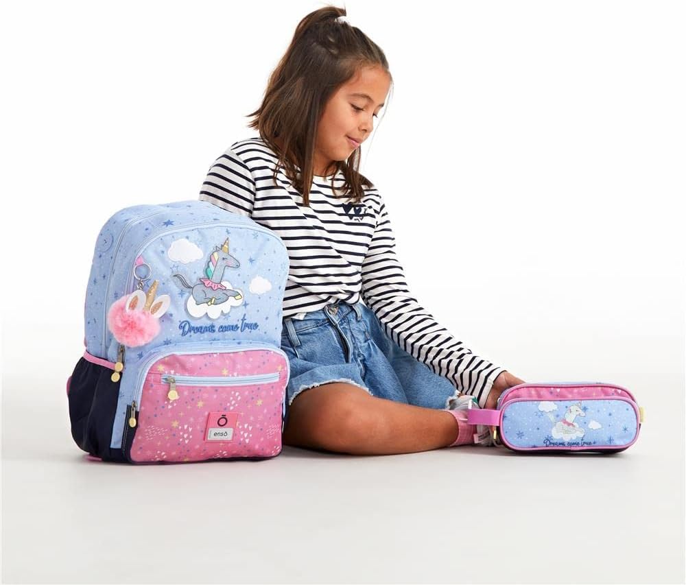 Detalle 2 de Enso Dreams Come True Mochila Escolar Multicolor 32x44x17cm