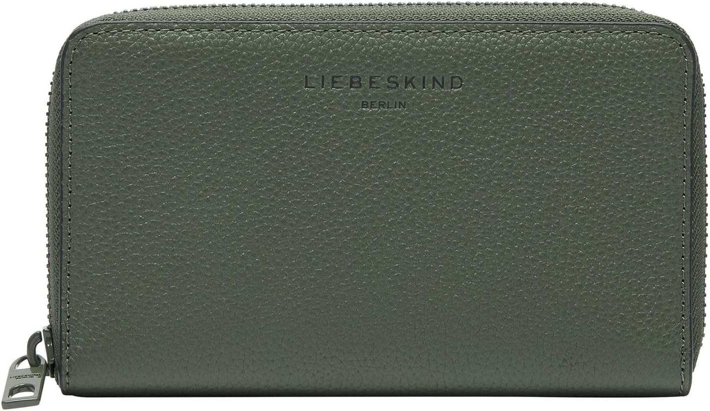 Detalle 2 de LIEBESKIND Frieda Purse M – elegante Geldbörse aus feinem Rindsleder mit Rundum-Reißverschluss