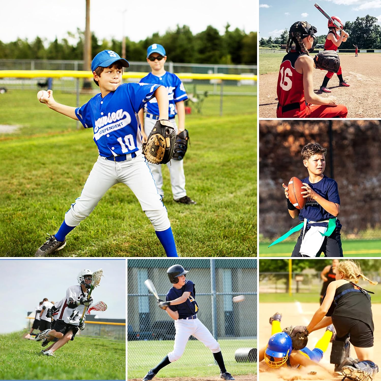 Thumbnail 4 de Legendfit Youth Baseball Chest Protector Padded Compression Shirt for Softball, Football & More