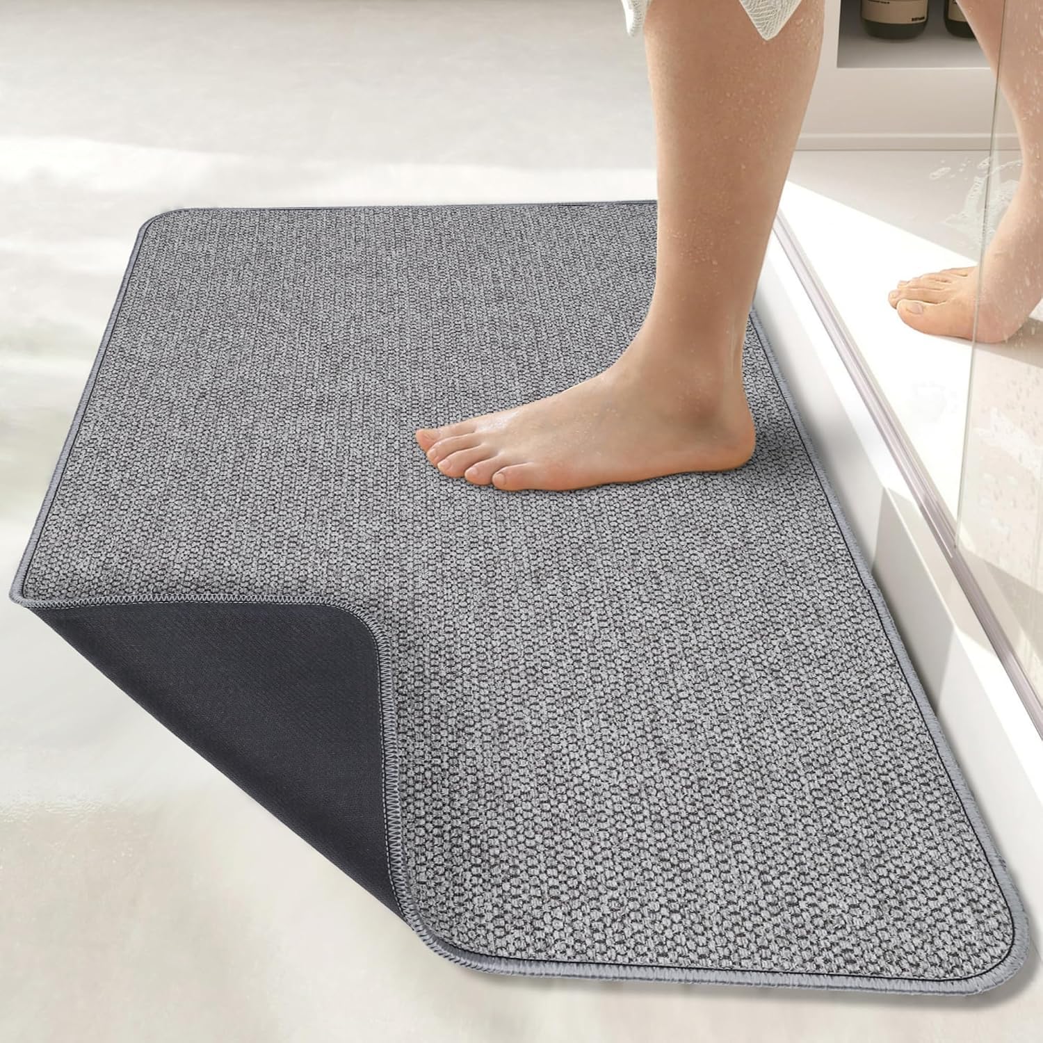 Thumbnail 6 de Bosap Ultra Thin Bath Mat 17 x 27 in