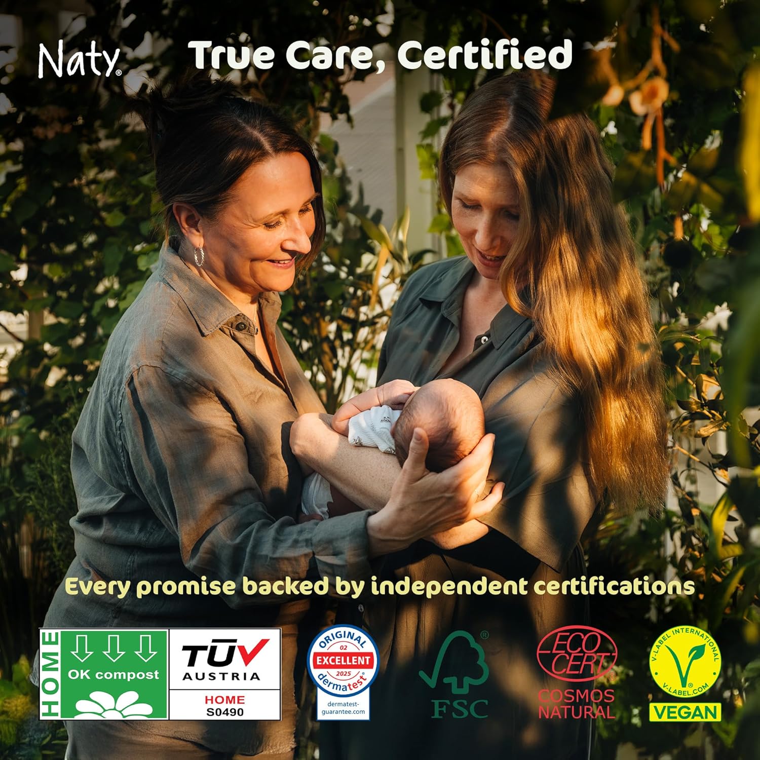 Detalle 2 de Naty Baby Wet Wipes: Natural, Fragrance-Free & Plant-Based (672 Count, 12 Packs)