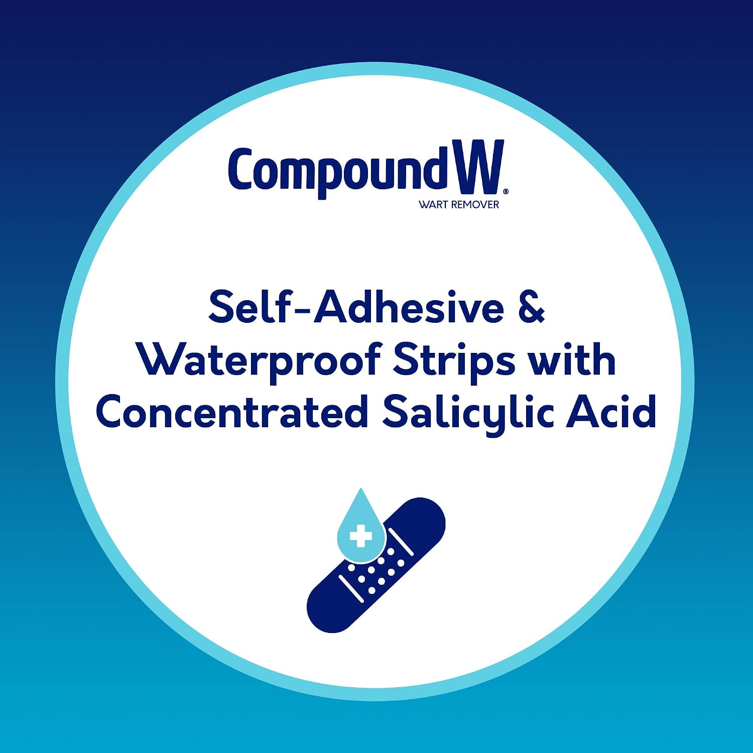 Detalle de Compound W Medicated Wart-Removal Pads, 14 Count
