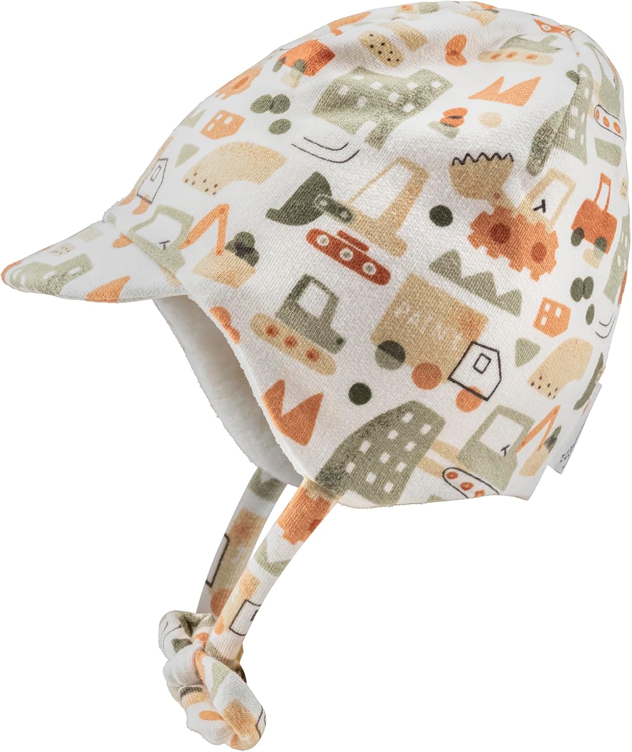 Thumbnail 2 de Sterntaler Schirmmütze Baustelle sans, écru – bonnet bébé chaud et pratique pour l’automne et l’hiver