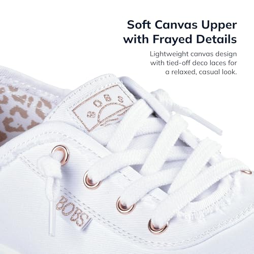 Detalle de Skechers Women's Bobs B Cute Trainer in White (UK Size 5)