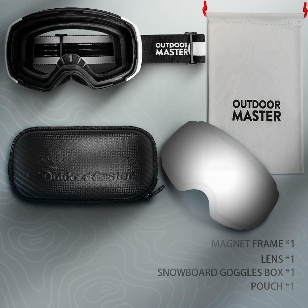 Thumbnail 4 de OutdoorMaster Maschera da Sci PRO frameless con lenti intercambiabili OTG e protezione UV400