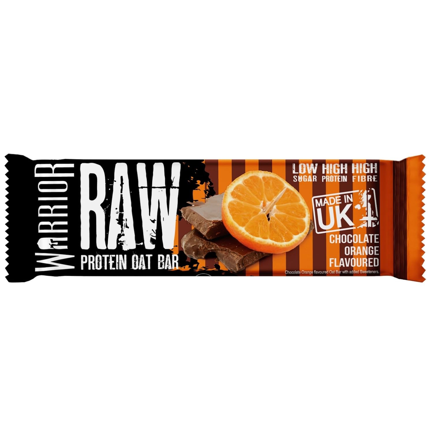 Thumbnail 2 de Warrior Raw Proteinriegel 12 x 75 g – ballaststoffreich & proteinbetont