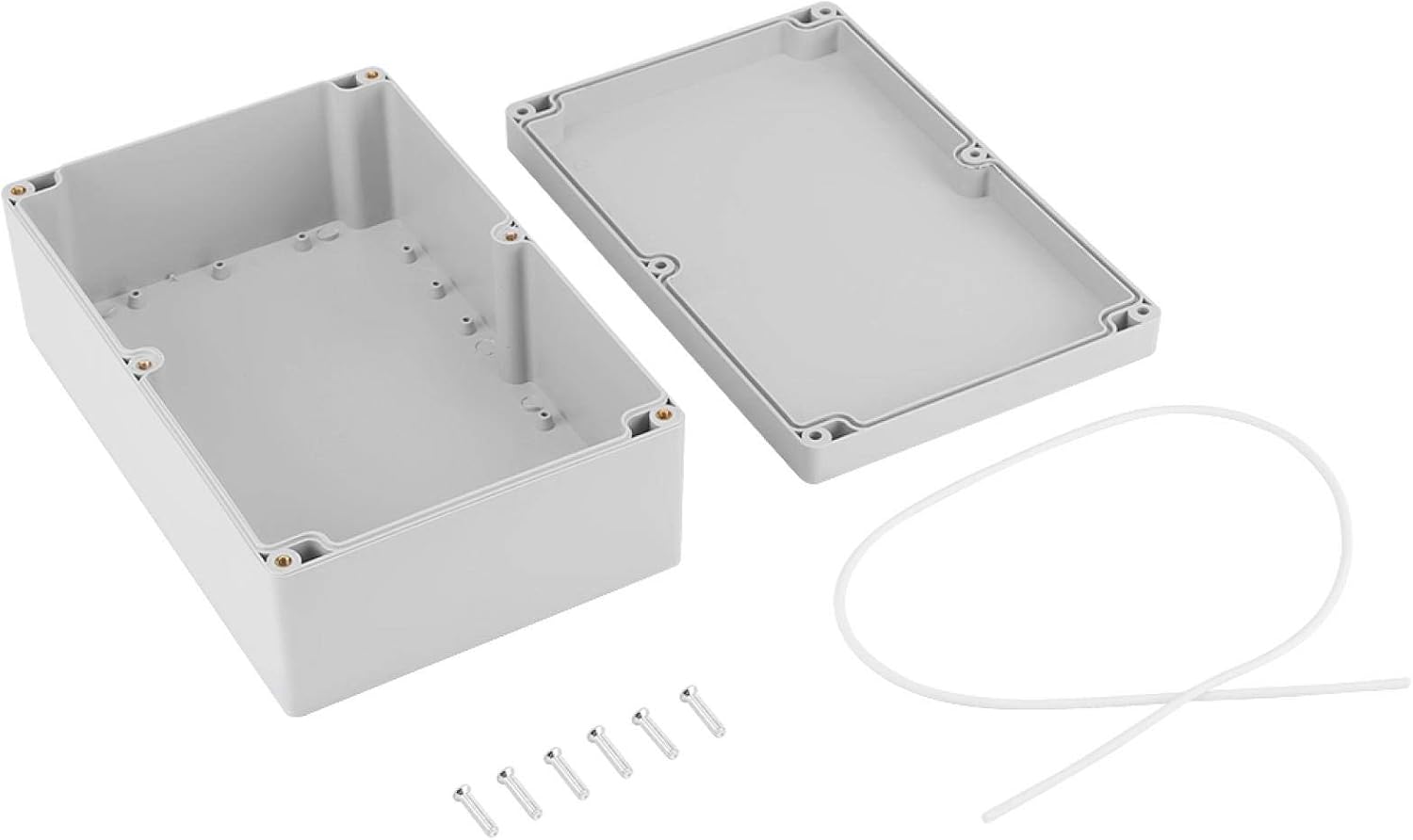 Detalle de Anschlussdose 12 Größenauswahl IP65 – wasserdichte Abzweigdose aus ABS, 23×15×8,5 cm