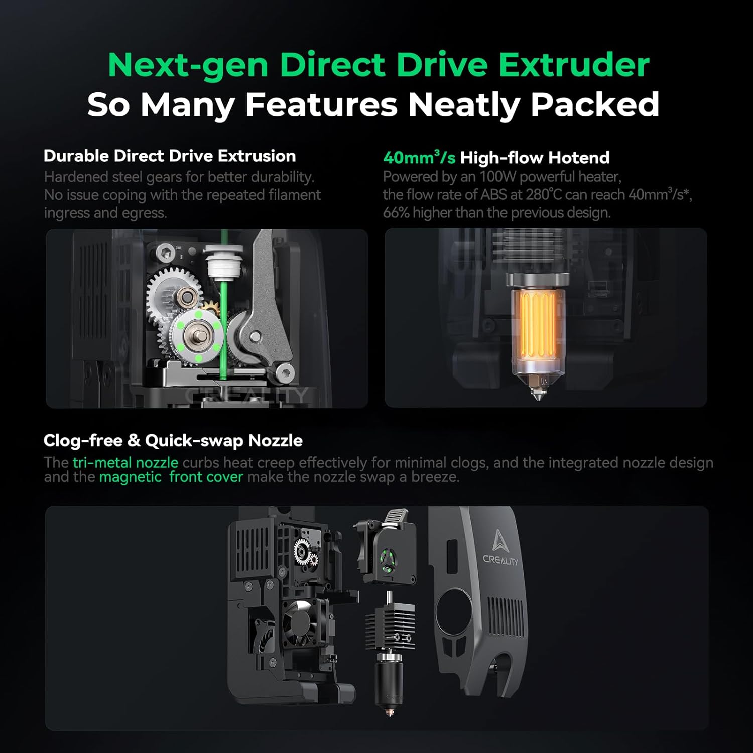 Thumbnail 6 de Creality K2 Plus Combo 3D Printer for Multi-Color Printing (CFS, 600mm/s, Auto-Leveling)