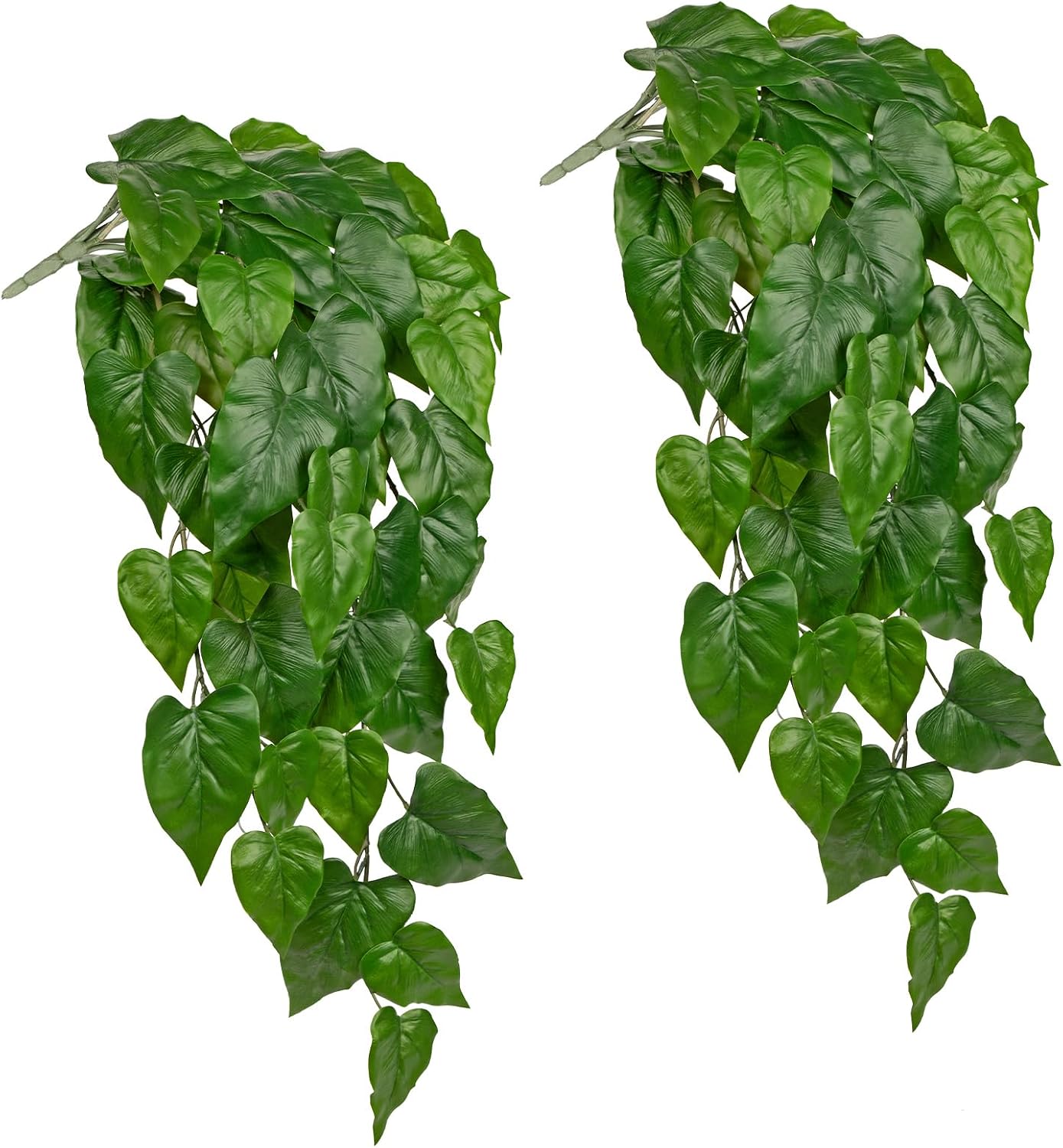 Detalle de Briful 2PCS Künstliche Hängepflanze Anthurium