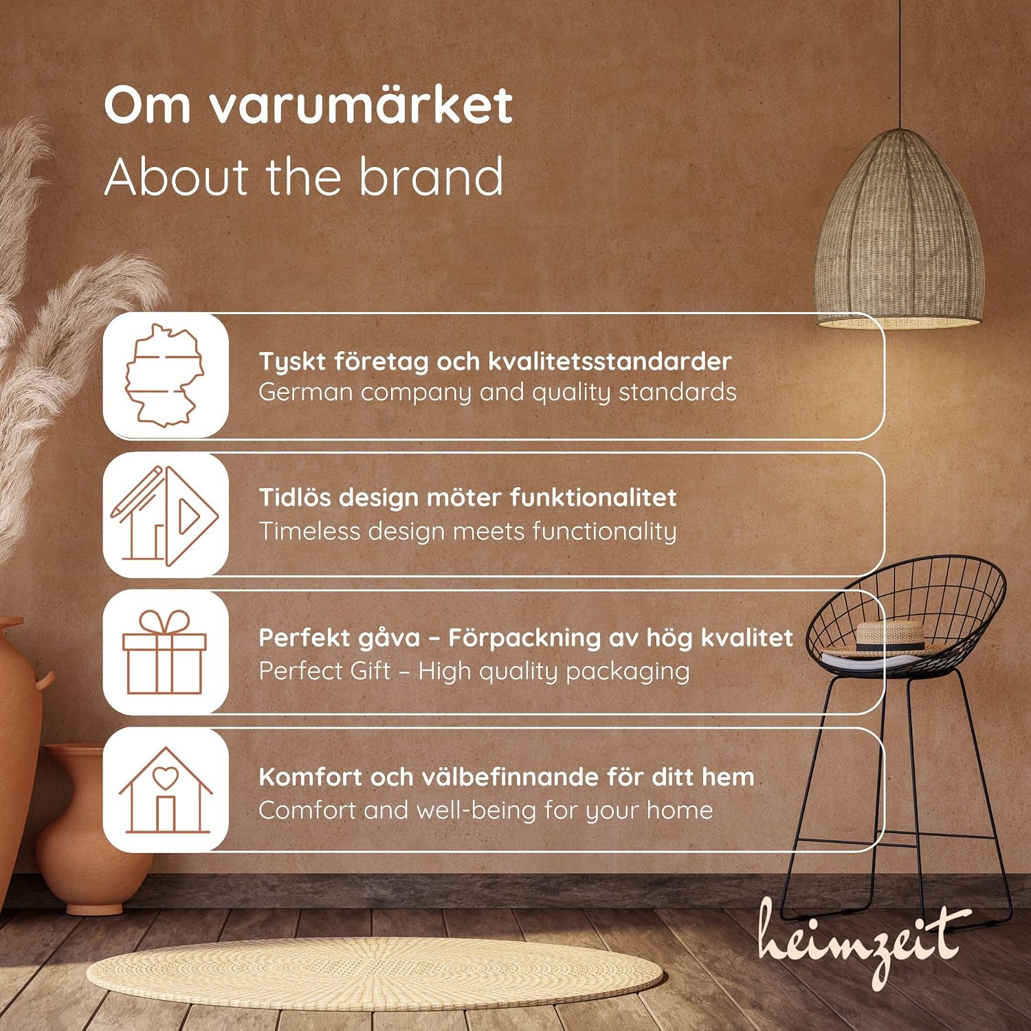 Thumbnail 6 de heimzeit Nova möbelknoppar, 8-pack i grå aluminium, Ø32 x 27 mm