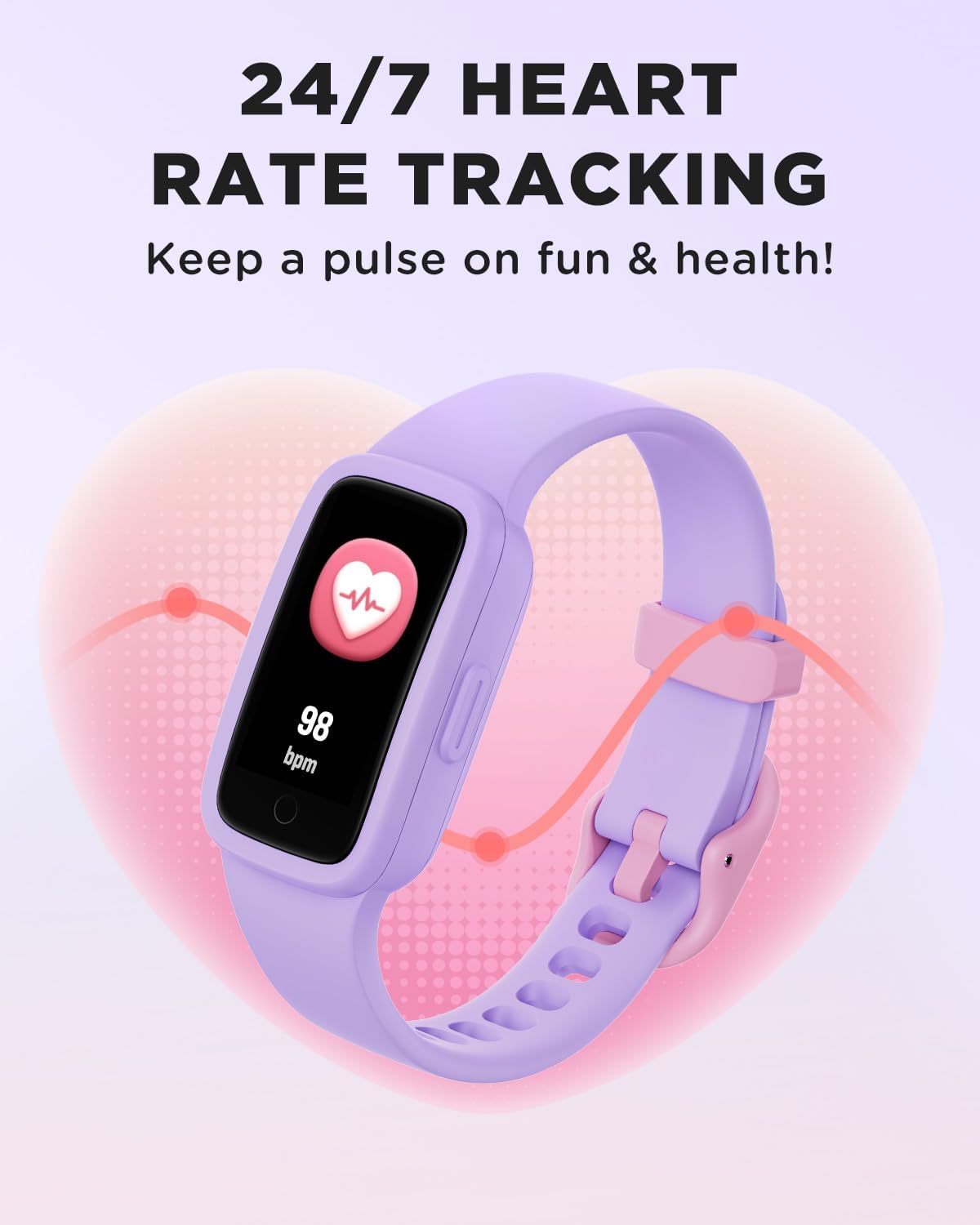 Thumbnail 5 de BIGGERFIVE Vigor 3 Kids Fitness Tracker 10d