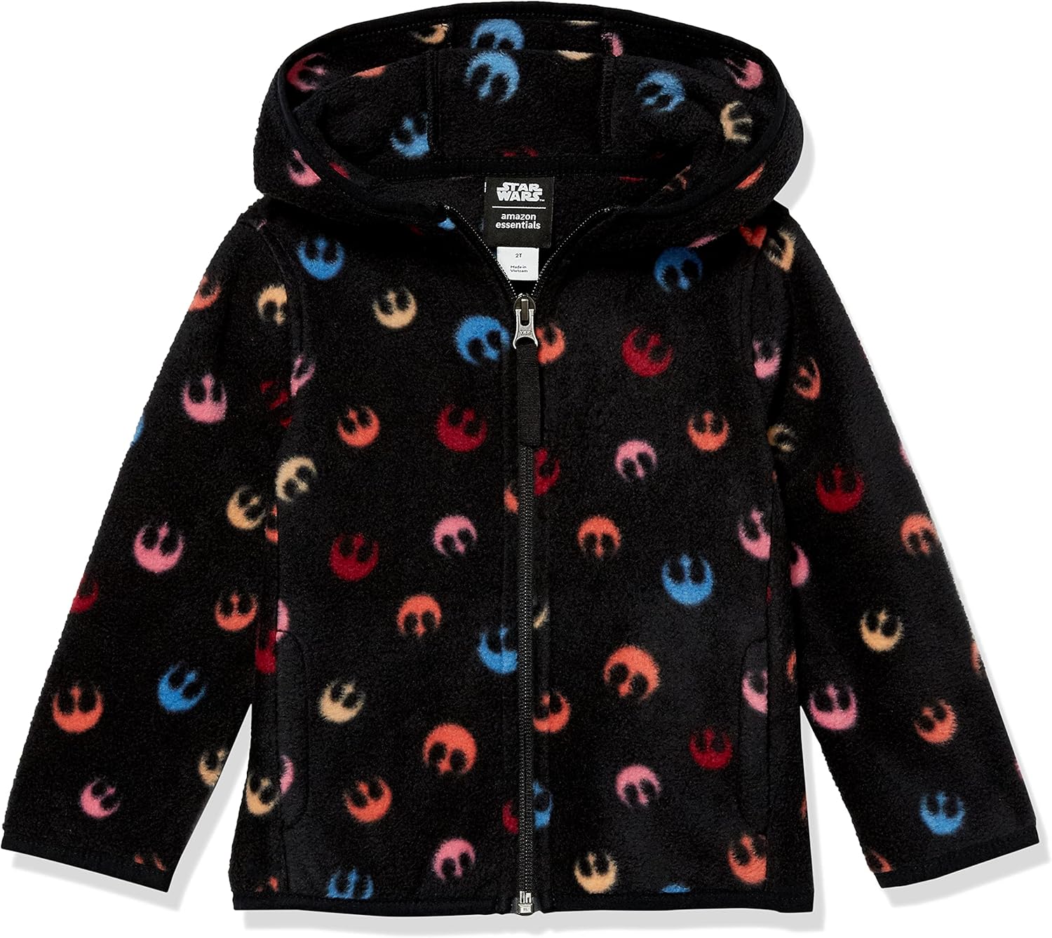 Thumbnail 3 de Amazon Essentials Disney | Marvel | Star Wars Princess Girls’ Polar Fleece Full-Zip Hoodie Jacket