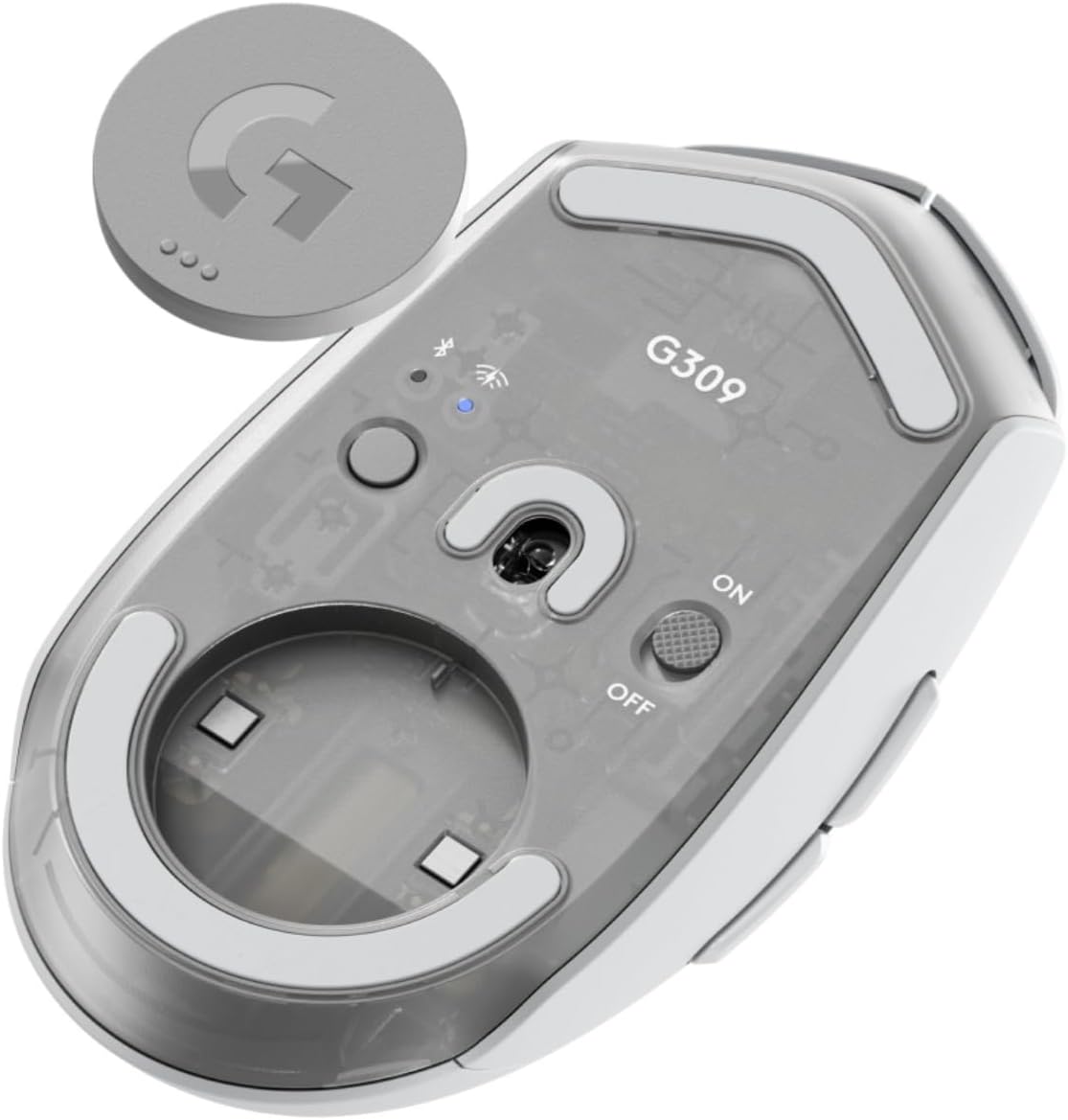 Detalle de Souris Gaming sans Fil Logitech G309 Lightspeed – légère, HERO 25K, 6 boutons programmables
