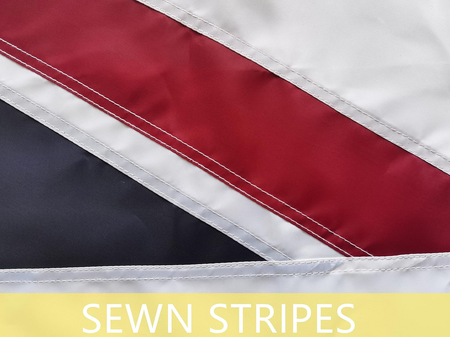 Detalle de Union Jack 60x90 cm British flag with grommets 🇬🇧