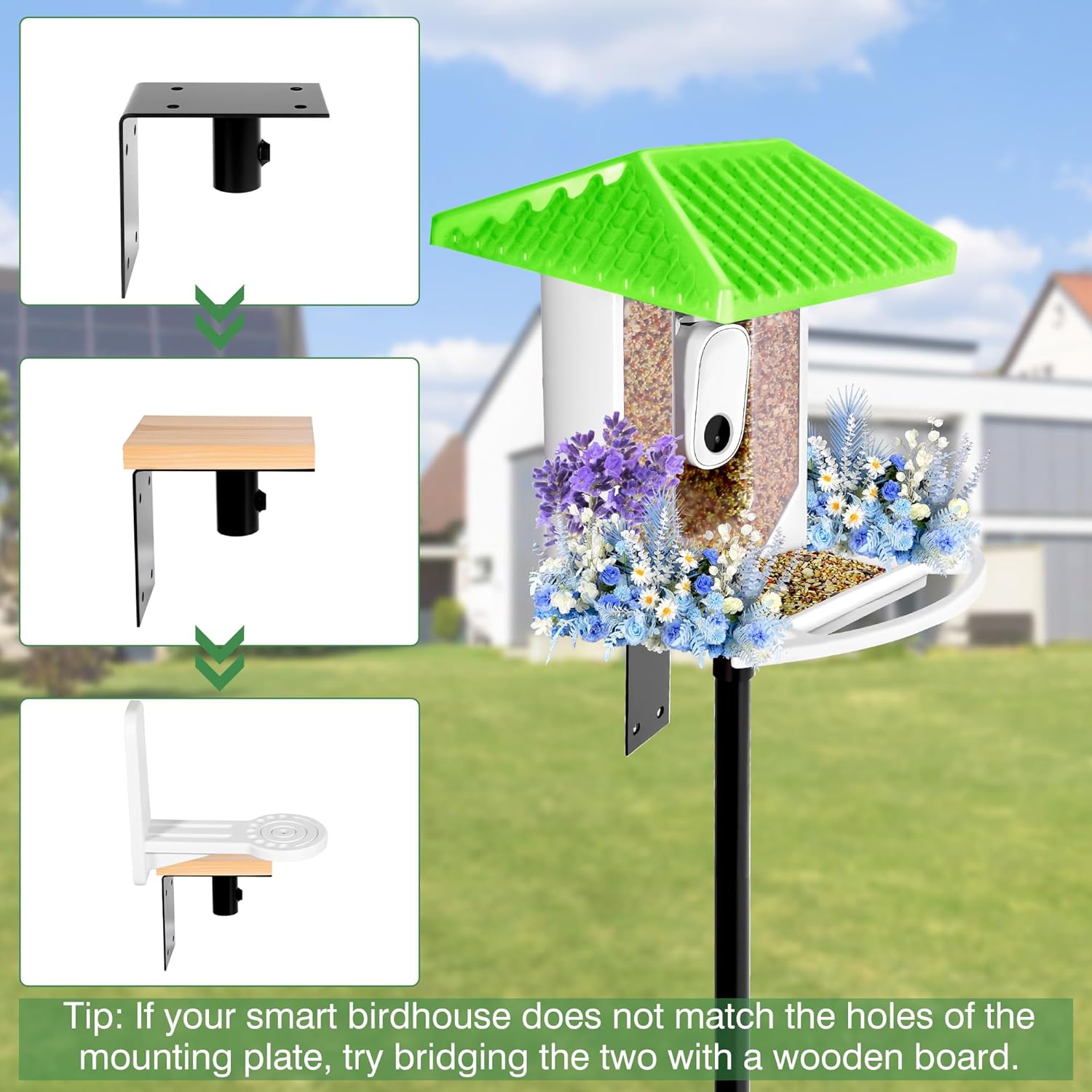 Thumbnail 6 de YINGYM 95 Inch Bird House Pole 🐦