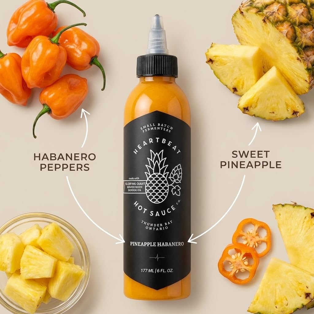Detalle de Heartbeat hot sauce, 6 oz