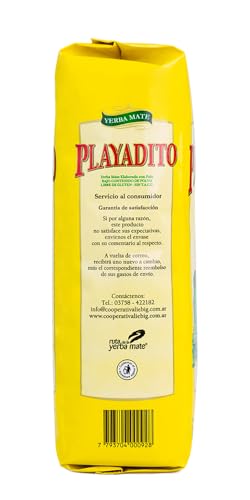 Detalle de Playadito yerba mate de 1 kg