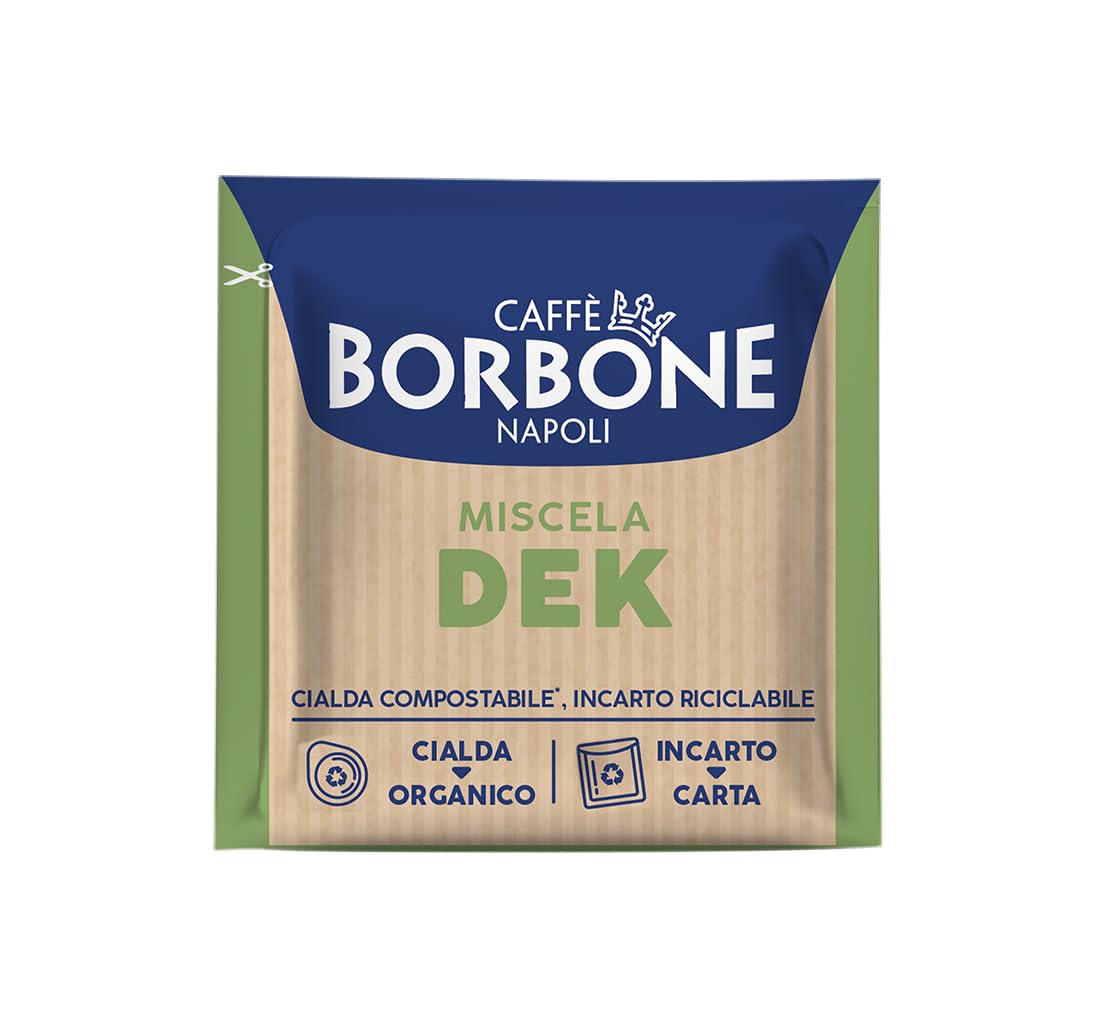 Detalle 2 de Caffè Borbone Kompostierbare Kaffeepads Dekaffeinierte Mischung – 150 Pads, ESE 44 mm kompatibel