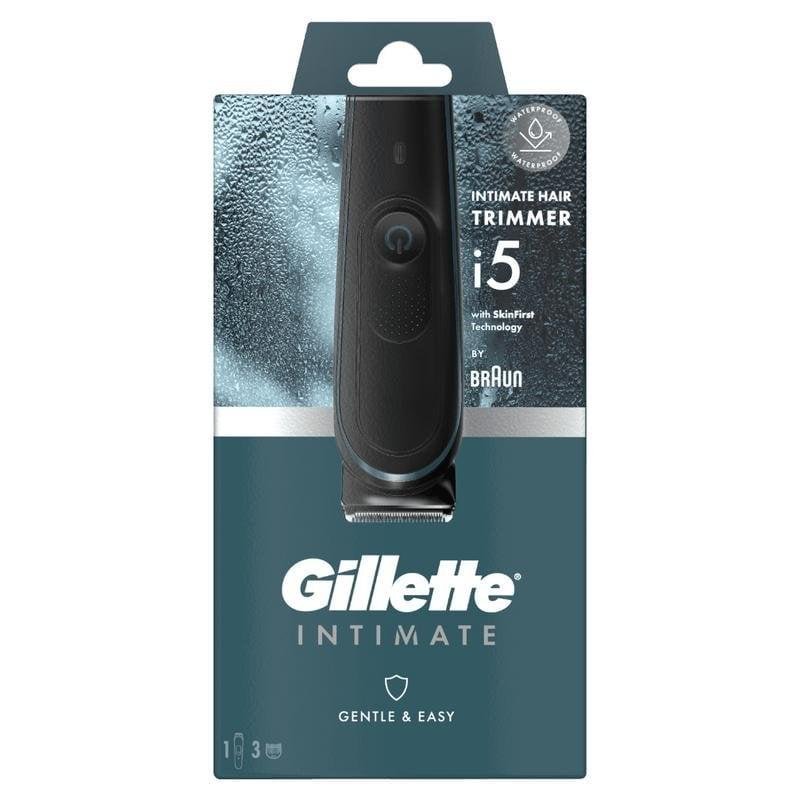 Thumbnail 1 de Gillette INTIMATE i5 Inalámbrico: cortapelos corporal con 100 minutos de autonomía y 3 peines