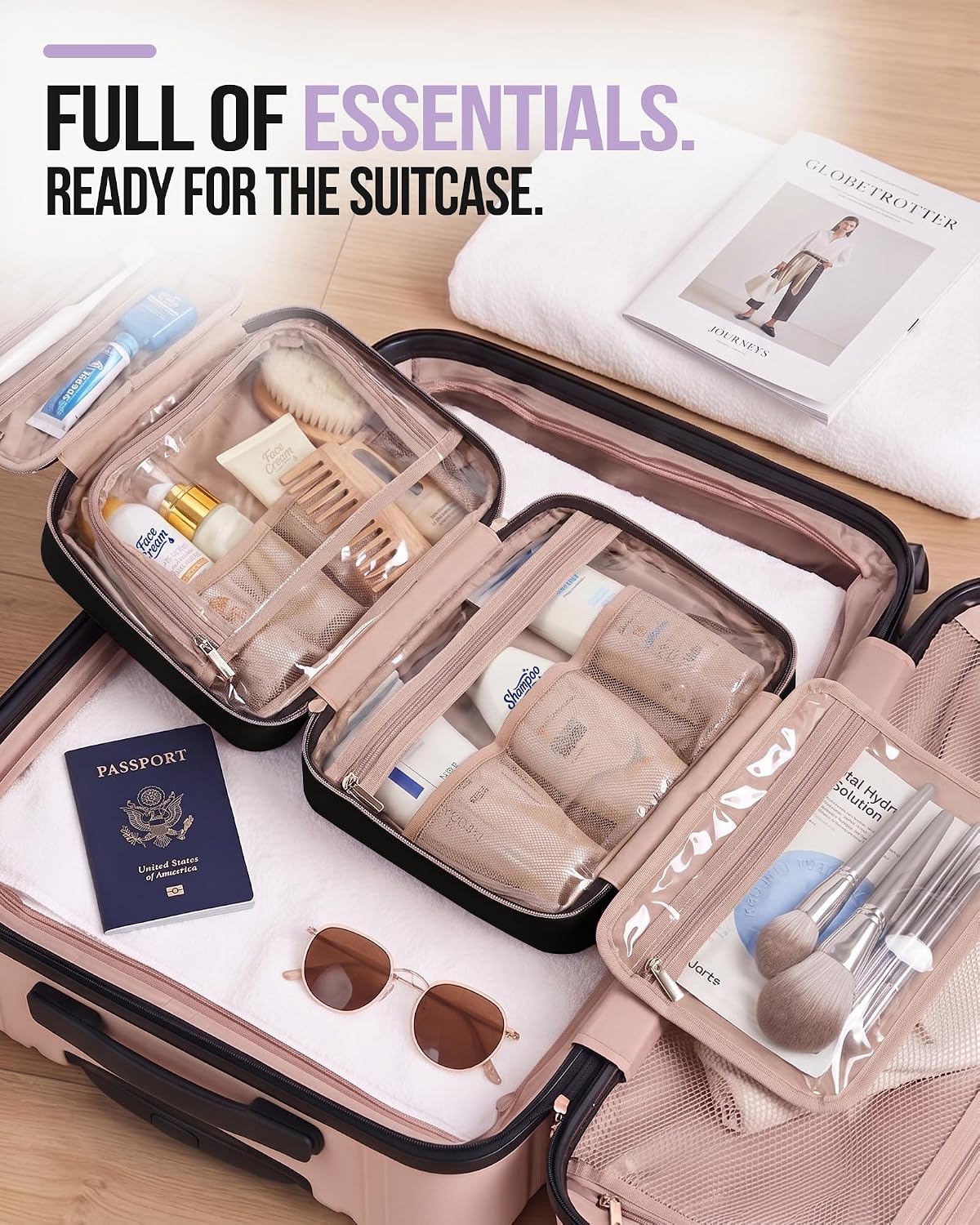 Thumbnail 6 de NISHEL Travel Toiletry Bag Medium for Women