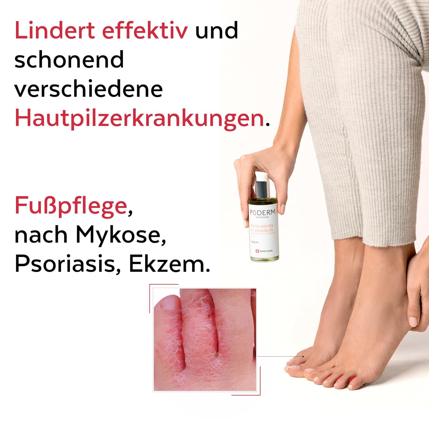 Detalle 2 de PODERM Serum Teebaumöl Hautpilzbehandlung