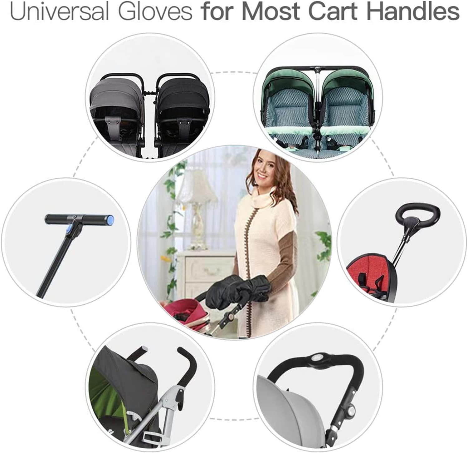 Thumbnail 3 de iNszkoos stroller hand muff for winter