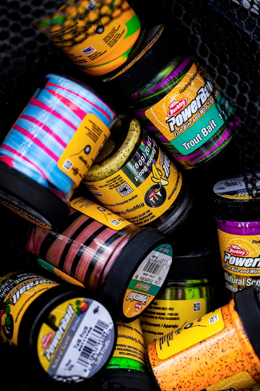 Thumbnail 5 de Berkley PowerBait Trout Dough Season Pack – 4 Farben und Geschmacksrichtungen für ganzjähriges Forellenangeln