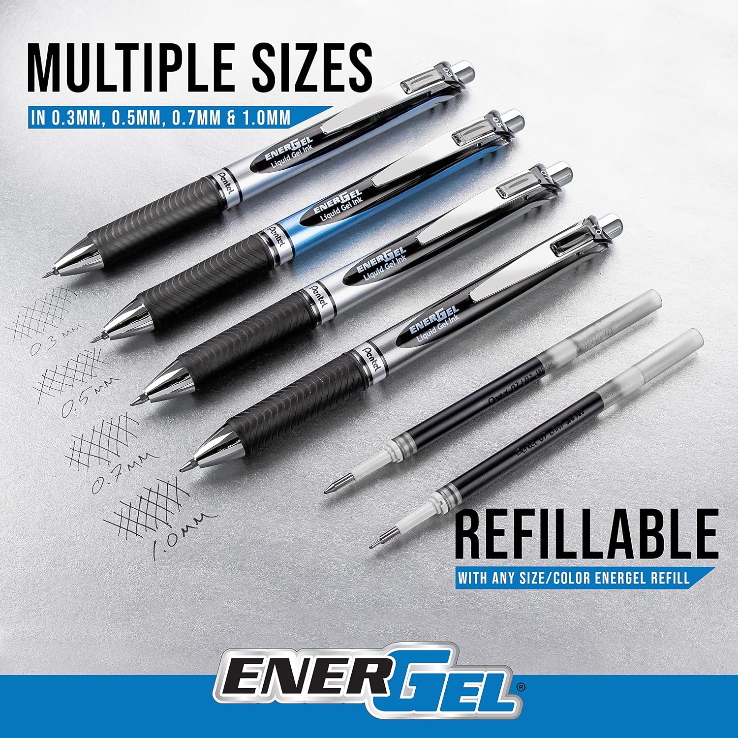 Detalle 2 de Pentel Gel Pen, 0.7 mm