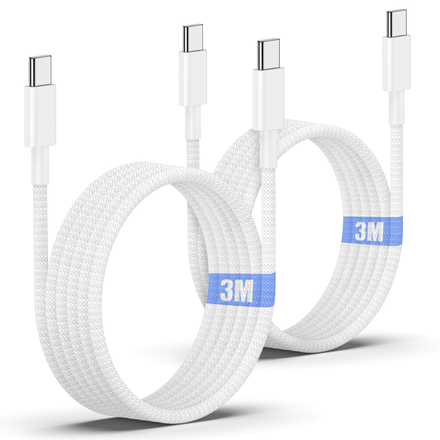Detalle de USB C to C Charger Cable 3M 60W, 2-pack