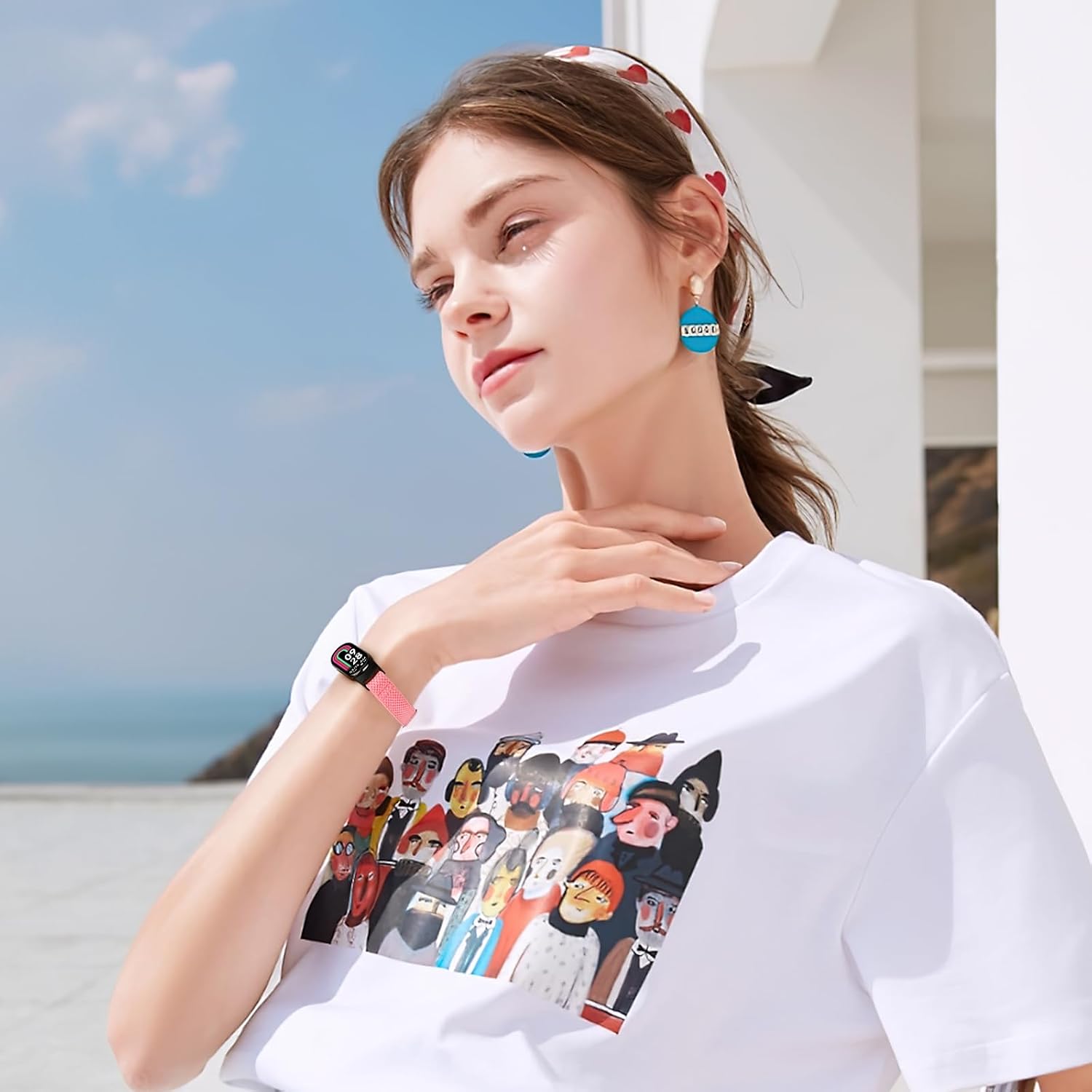 Thumbnail 5 de Bcuckood elastisches Armband Xiaomi Mi Band 8/9/10