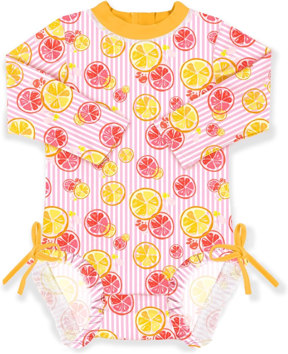 Thumbnail 6 de BesserBay Baby Mädchen Rash Guard Einteiler mit UPF 50+ (Langarm, 0–36 Monate)