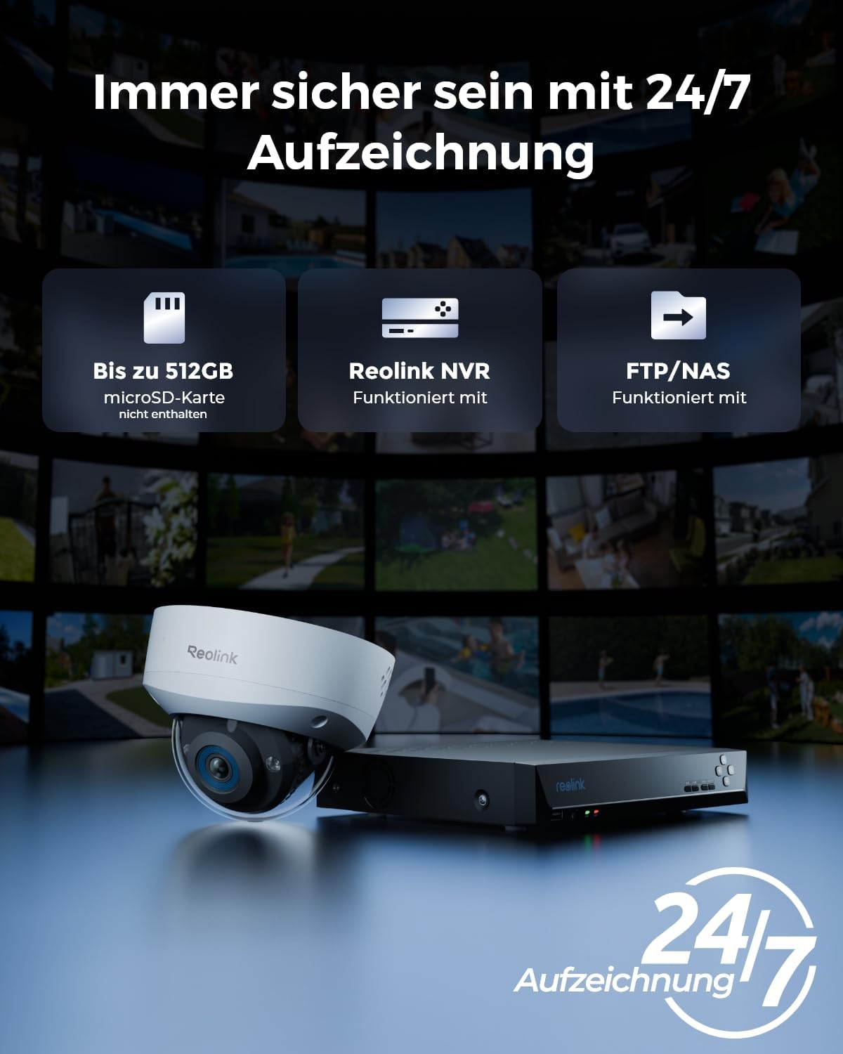 Thumbnail 4 de Reolink RLC-1240A PoE-Sicherheitskamera 12MP
