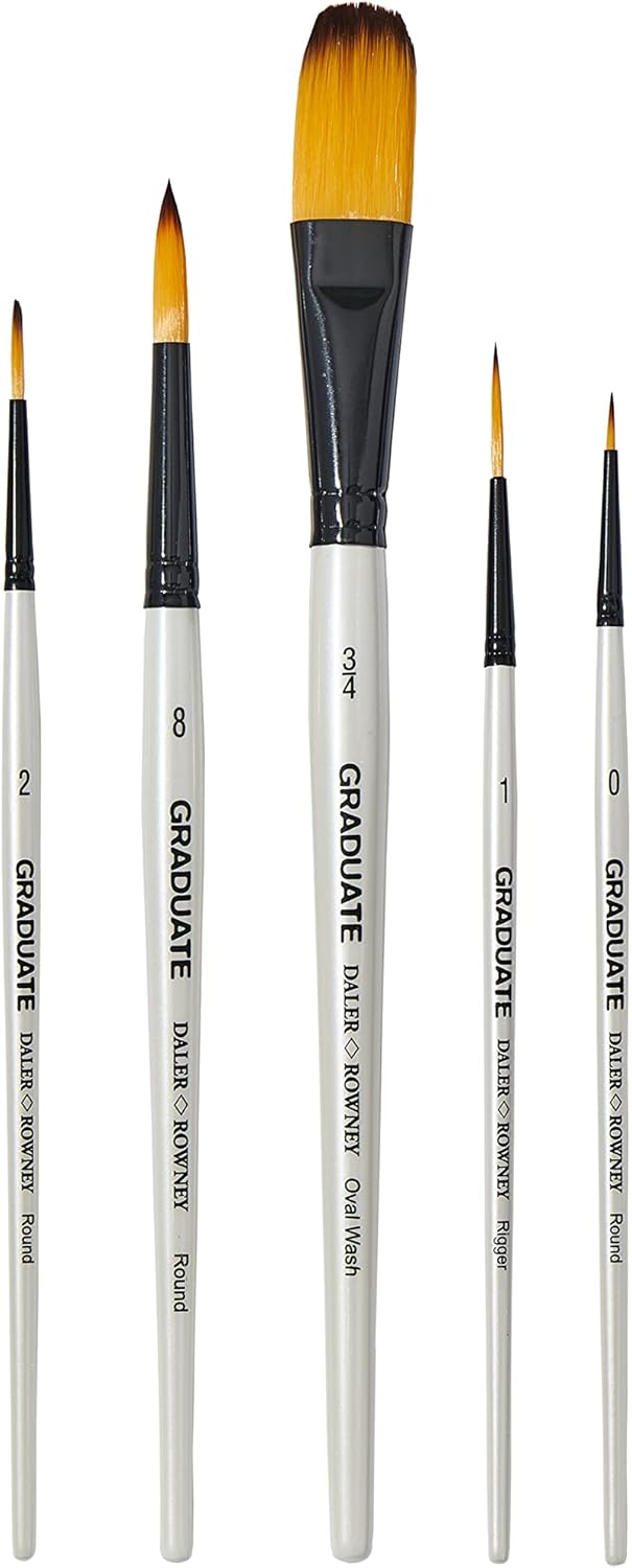 Thumbnail 3 de Daler Rowney - Set da 5 Pennelli della linea GRADUATE