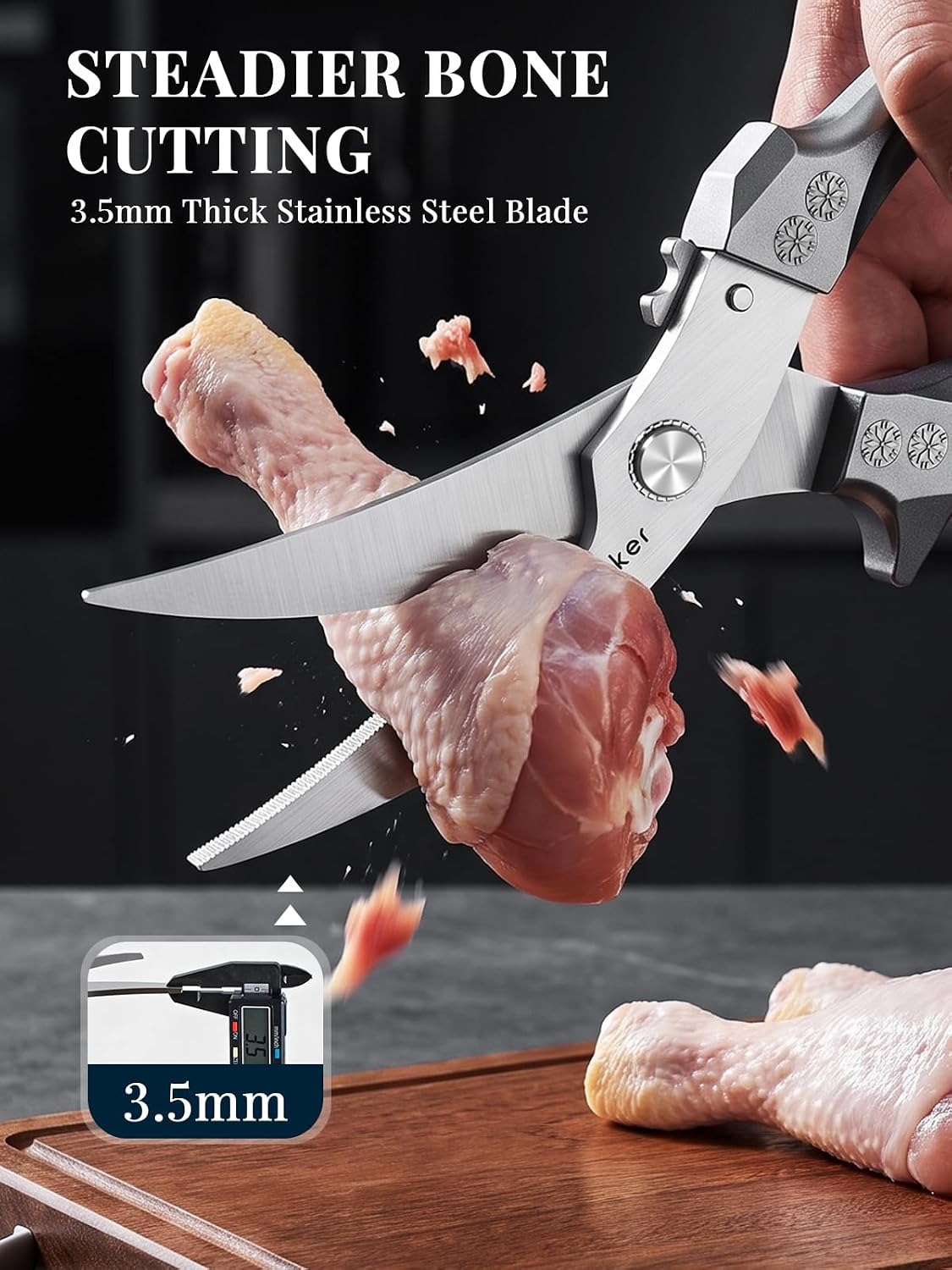 Detalle 2 de Heavy Duty Poultry Shears 3.5mm Blades