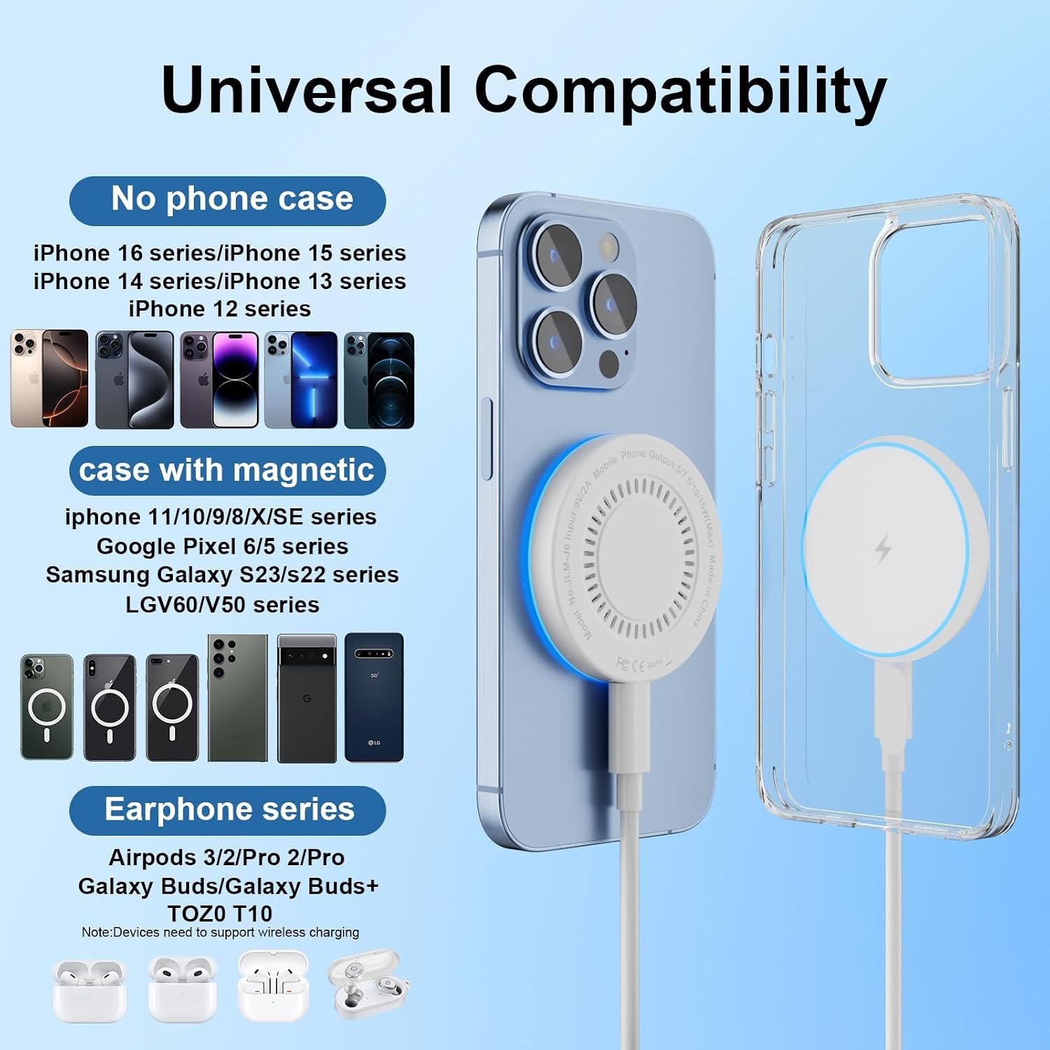 Thumbnail 6 de Magnetic Wireless Charger 15W fast charging pad