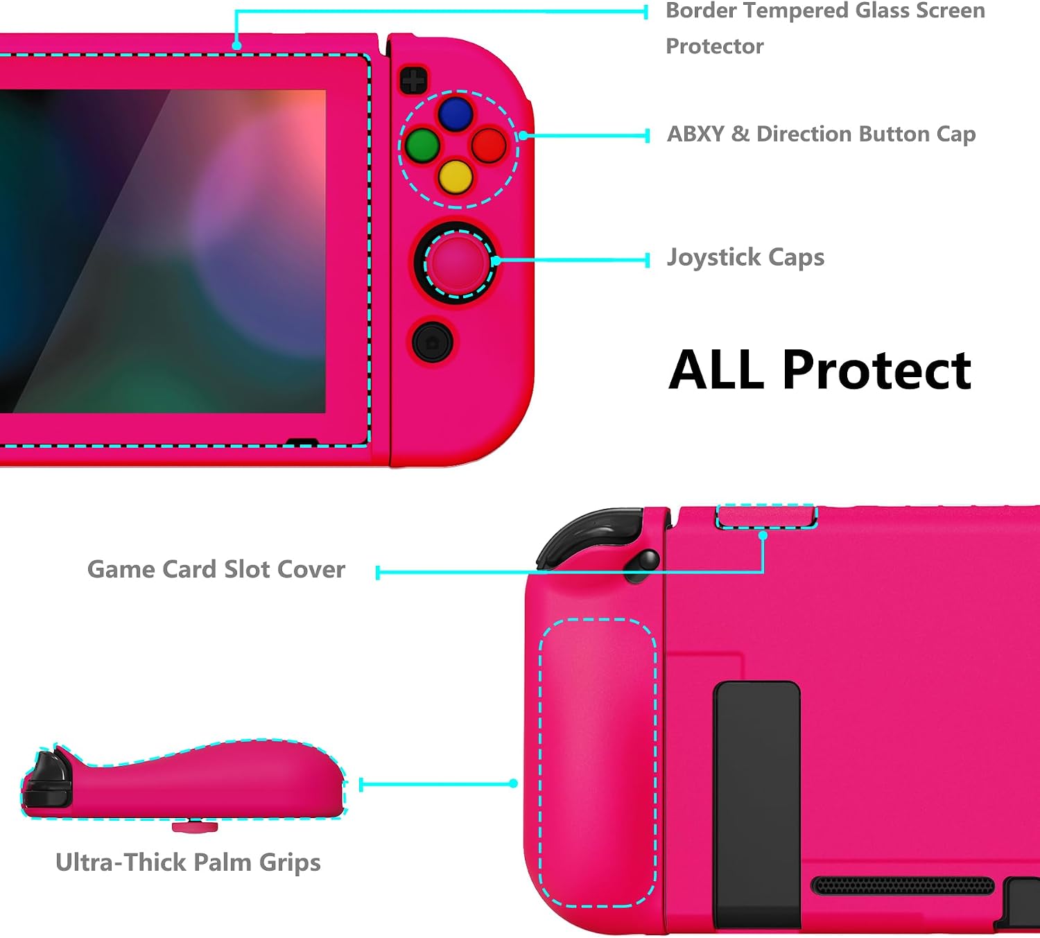 Thumbnail 4 de PlayVital ZealProtect protective case for Nintendo Switch