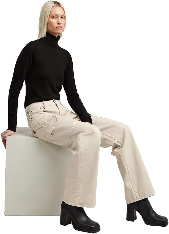 Detalle 2 de G-Star Judee Low Waist Cargo Pants Donna – Vestibilità, stile e praticità