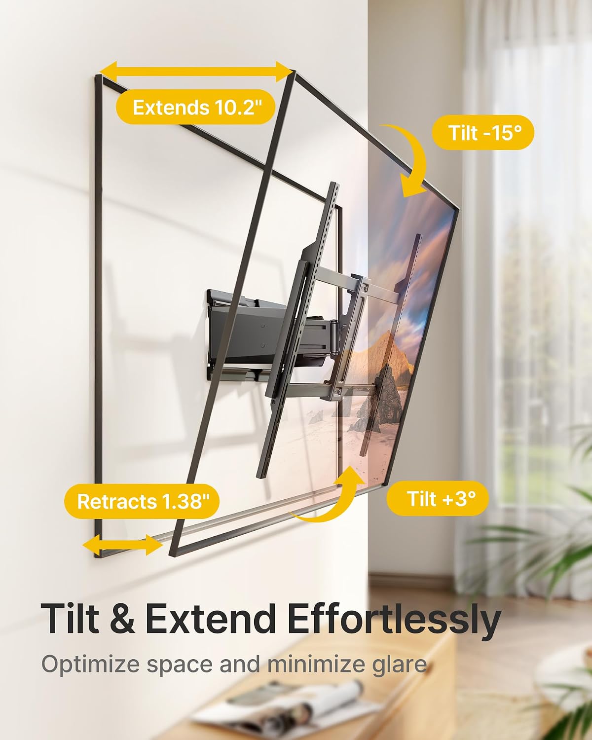Thumbnail 4 de monTEK Ultra Slim TV Wall Mount 50–100
