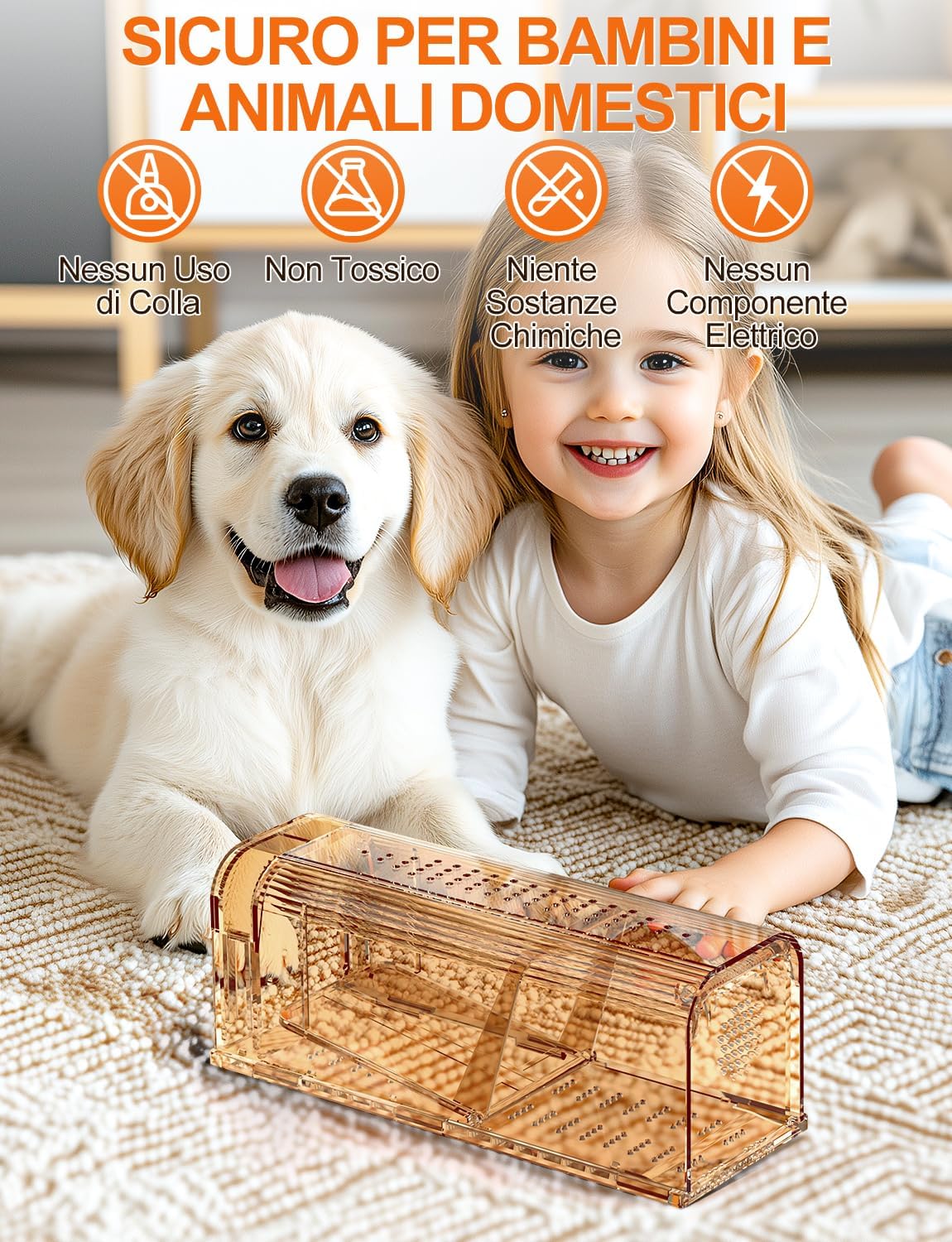 Thumbnail 2 de TAKRINK Trappola per Topi 17 cm 🪤