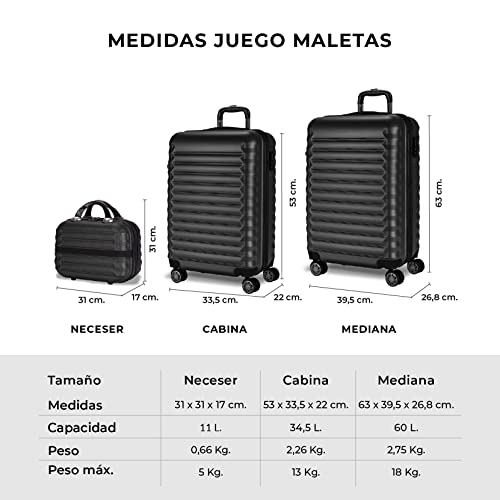 Thumbnail 5 de NUMADA Maleta rígida 53/63 cm 3 piezas