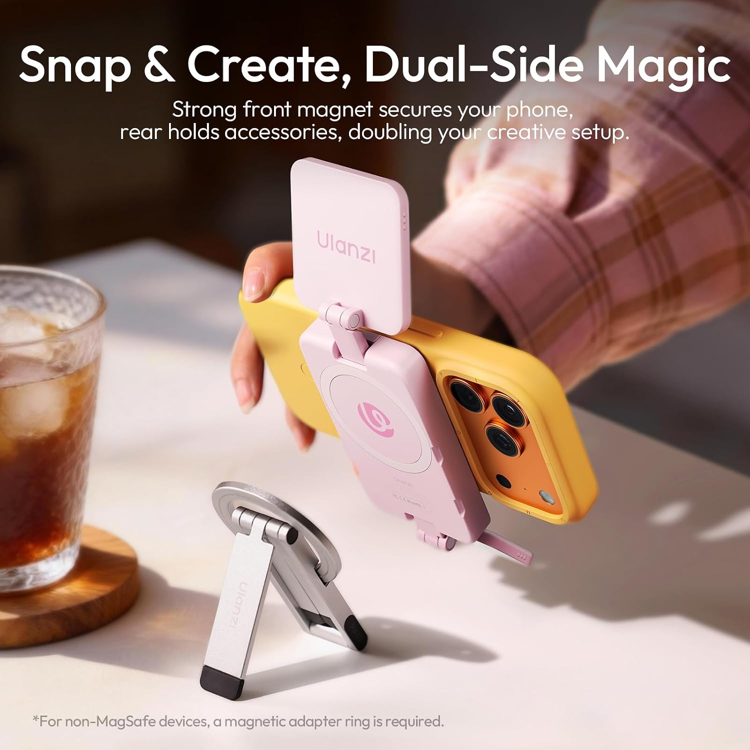 Detalle 2 de ULANZI Phone Selfie Light GL01