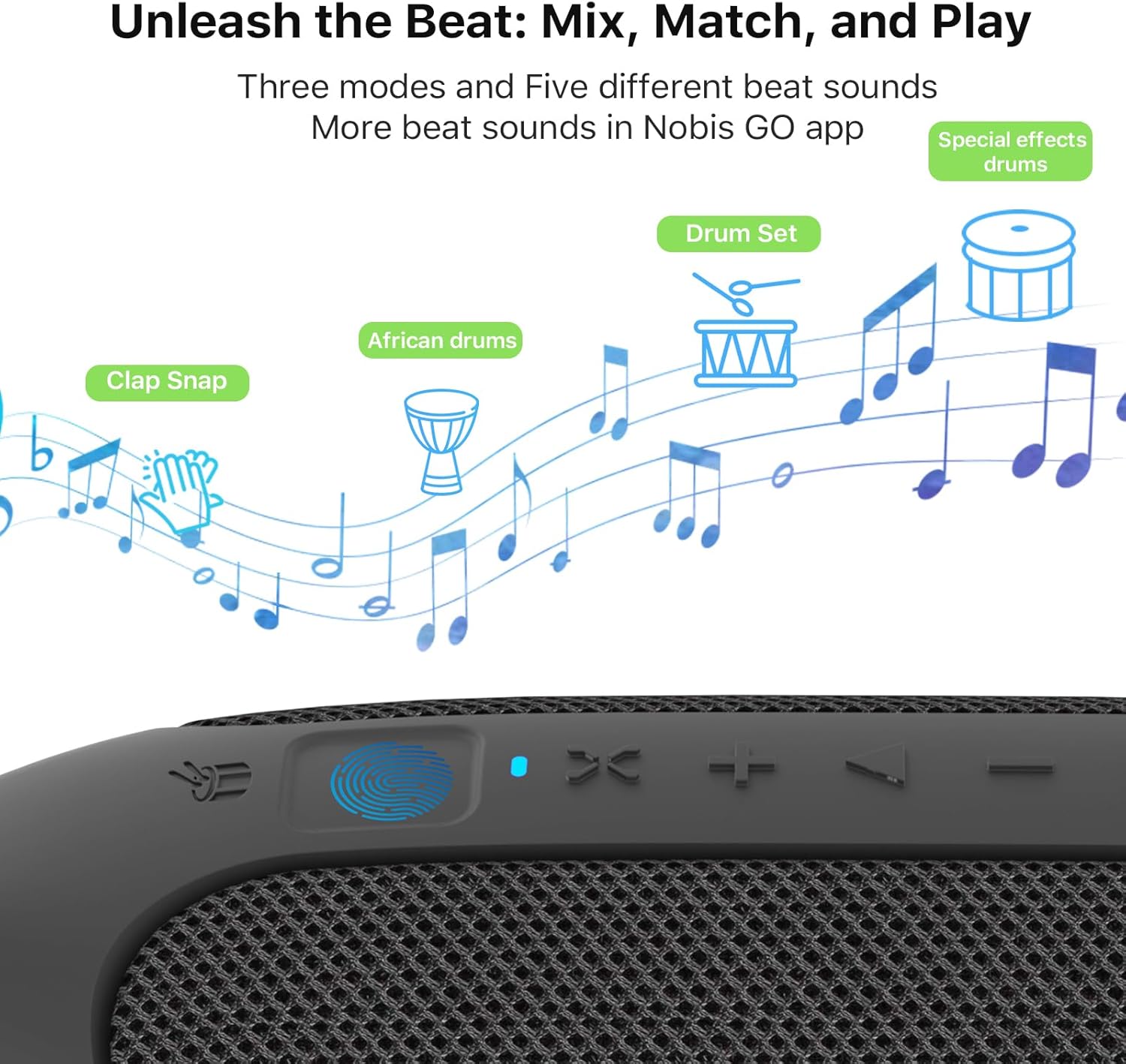 Thumbnail 4 de NOBIS Clip N1 24H Bluetooth portable speaker
