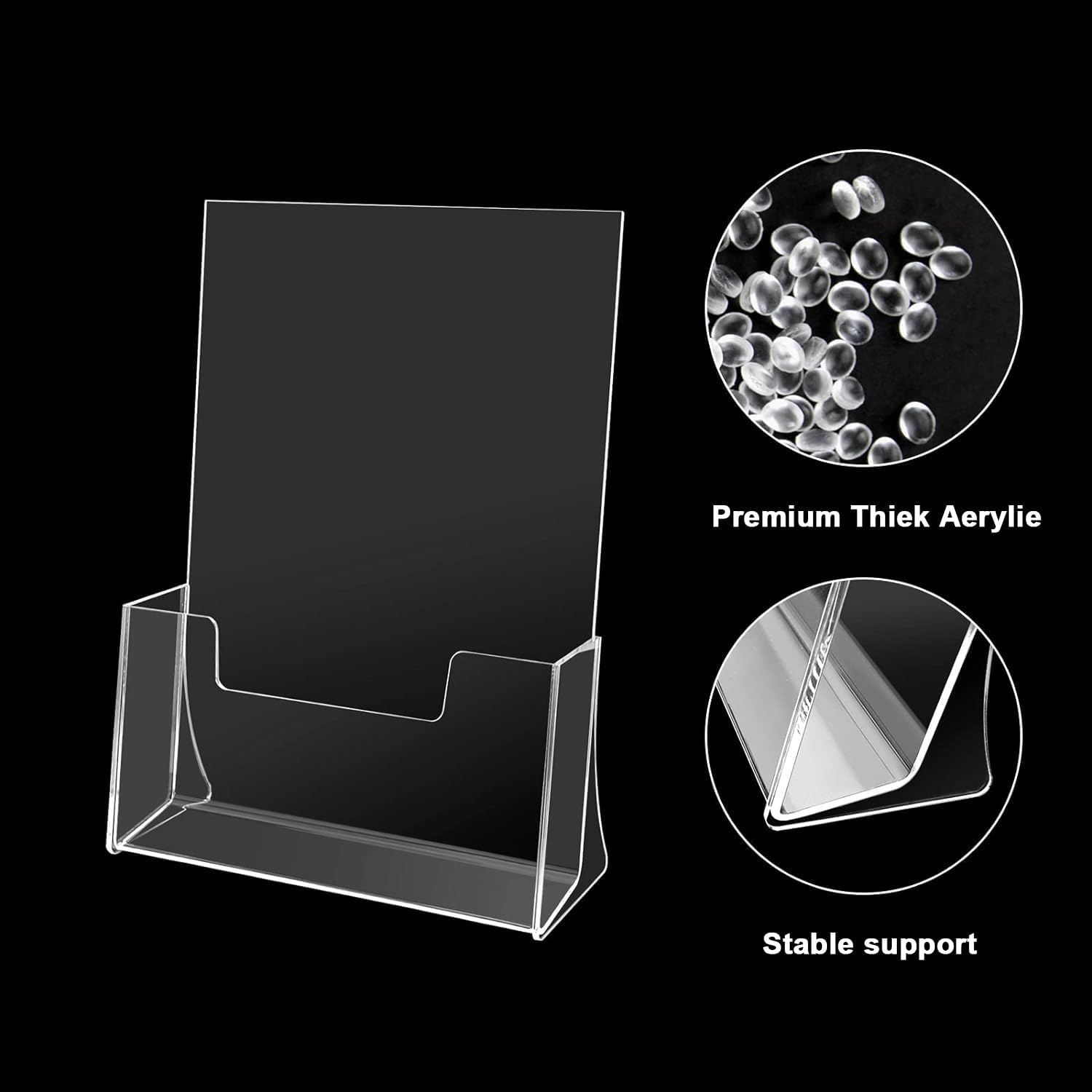 Thumbnail 4 de ROSSHINE A5 Leaflet Holder 2 Pack