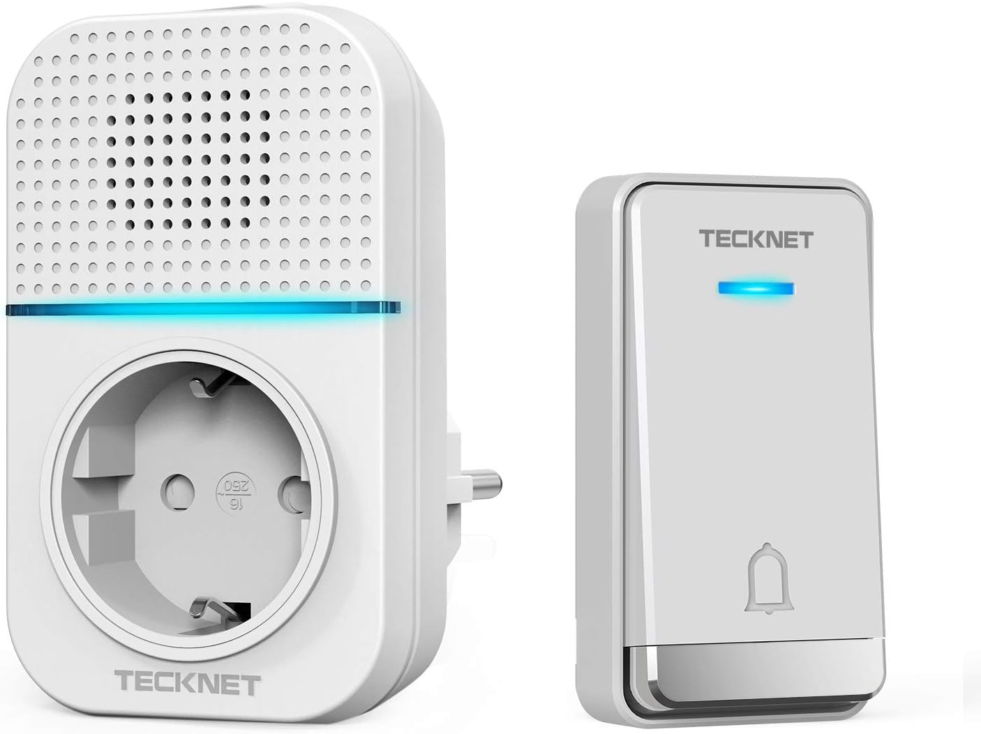 Kabellose Türklingel 32 Melodien TECKNET 400 m