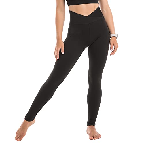 Detalle de SINOPHANT Leggings Damen High Waist – Blickdicht, Bauchkontrolle und Vielseitigkeit für Sport und Alltag