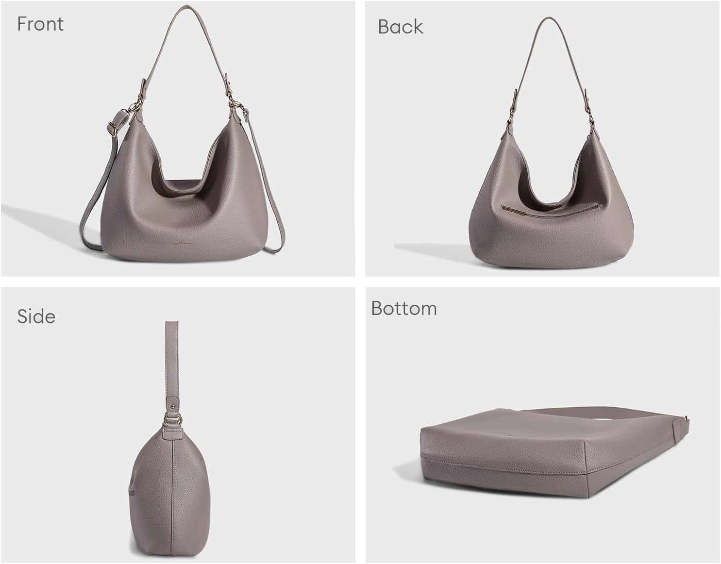 Thumbnail 3 de David Jones Hobo bolso grande gris