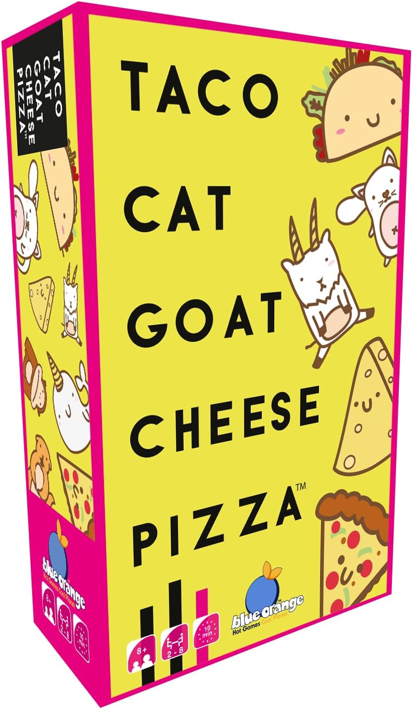 Detalle de Blue Orange Taco Cat Goat Cheese Pizza card game ๐ฒ